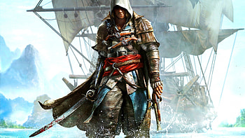 Assassin's Creed IV : Black Flag, Edward Kenway, pirate, Black Flag, brotherhood, pc, Connor, revelations, ac 4, assassins creed, xbox 360, ubisoft, ps3, assassins creed 4, game, ezio, altair HD wallpaper