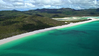 Whitsunday Islands, Untouched whitehaven beach, Natural beauty, Australian gem HD wallpaper
