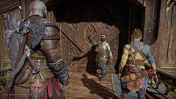 Epic Moments in God of War: Ragnarök - Ultra, video game, God of War: Ragnarök HD wallpaper