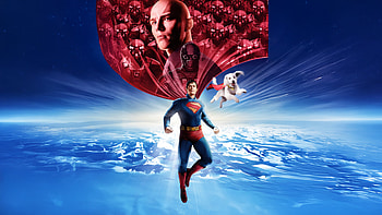 Superman And Lex Luthor, superman-legacy, superman, krypto, lex-luthor, superheroes, artwork, art, digital-art, 2025-movies, dc-comics, movies, poster, david-corenswet HD wallpaper