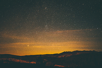 Nature, Sky, Stars, Night HD wallpaper
