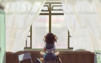 Melancholy of Haruhi Suzumiya season 2, no yuutsu, haruhi suzumiya, melancholy of, haruhi HD wallpaper