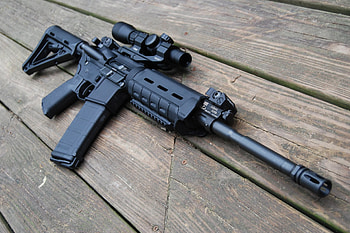 m4 assault rifle assault rifle machine ar-15 optics board HD wallpaper