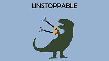 Unstoppable tyrannosaurus rex, , beauty, Multiscreen display HD wallpaper
