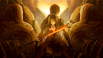 Batan And Kikyo, kikyo, anime, artist, artwork, digital-art, deviantart HD wallpaper