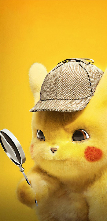 Detective Pikachu, Pikachu Galaxy , Artistic representation, Captivating design HD phone wallpaper