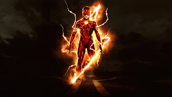 The Flash Lightning, the-flash-movie, flash, superheroes, artwork, digital-art, art, artist HD wallpaper