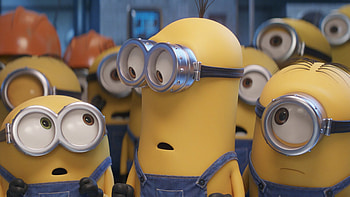 Stuart, Bob, and Kevin, Minions: The Rise of Gru HD wallpaper
