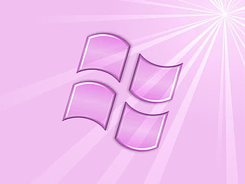 Pink Windows XP Glass, microsoft, pink, windowsxp, windows, glass, xp, windows xp HD wallpaper