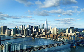 Buildings, City, New York HD wallpaper