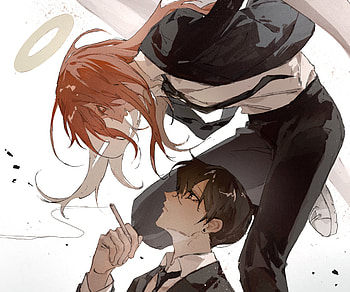 Aki Hayakawa & Angel Devil, Angel Devil (Chainsaw Man), Aki Hayakawa, Anime, Chainsaw Man HD wallpaper