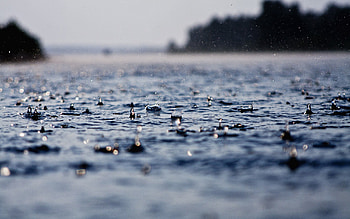 Water, Sea, Drops, Macro, Wet, Smooth, Surface, Humid HD wallpaper