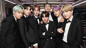 Grammys music awards, BTS performance, Memorable moments, Stage spectacle HD wallpaper