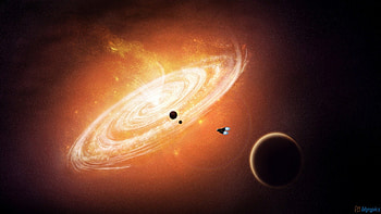 Into the Wormhole, galaxies, nebula, planets, wormholes, space HD wallpaper