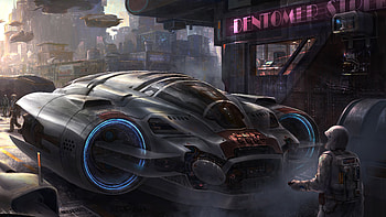 Scifi Vehicle Science Fiction Concept Art , scifi, science-fiction, concept-art, artist, artwork, digital-art HD wallpaper