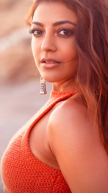 Kajal agrawal, telugu actress, kajal HD phone wallpaper