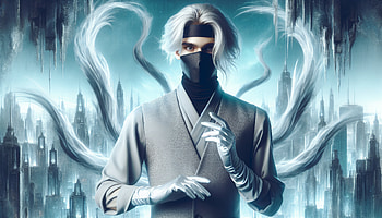 Satoru Gojo – Mystical Power Aura, Satoru Gojo, cosplay, ninja, Digital Art, fantasy HD wallpaper