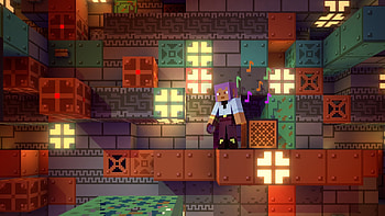 Minecraft Tricky Trials, Minecraft, video game, music HD wallpaper