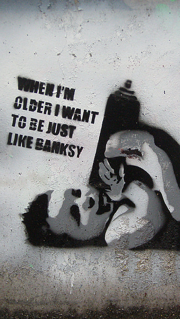 Banksy baby , Parallax , backgrounds, Banksy art HD phone wallpaper
