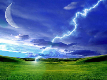 sky, green HD wallpaper