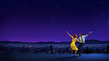 Ryan Gosling, Outdoor movie experience, La La Land, Best cinematography HD wallpaper
