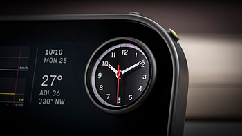 Ferrari Luce — Dashboard Clock Elegance, Vehicle HD wallpaper