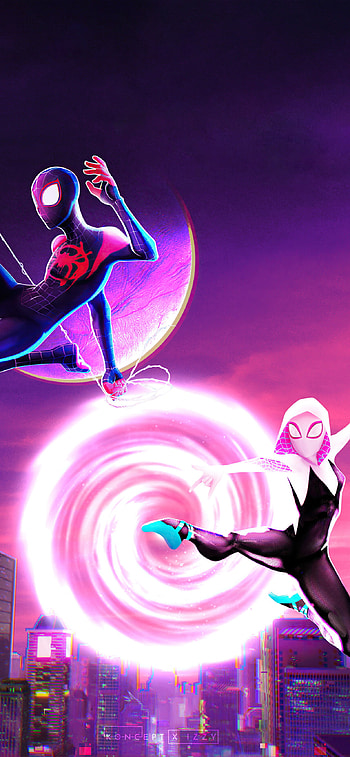 Across the Spider-Verse, Gwen Stacy HD phone wallpaper