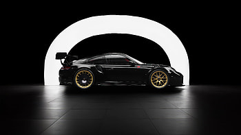 Porsche 911 Black Beauty - Ultra, car, Porsche, Porsche 911, black car HD wallpaper