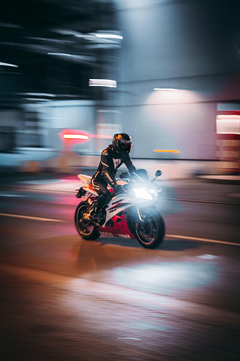 Motorcycles, Shine, Light, Road, Motorcyclist, Speed, Motorcycle, Bike HD phone wallpaper