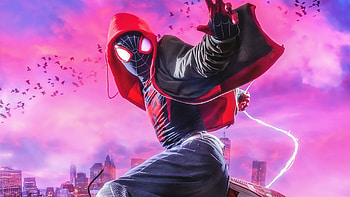 Spider-Man: Into the Spider-Verse , Air, Striking design, quality HD wallpaper