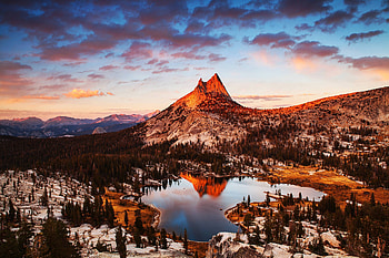 mountains, fun, nature, forest, lake HD wallpaper
