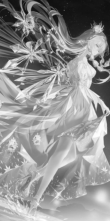 Celestial Crystal Girl — Anime , Anime, girl, anime girl HD phone wallpaper