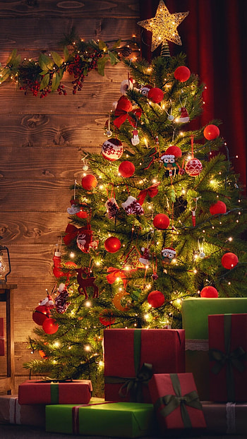 Christmas Gifts, Holiday HD phone wallpaper