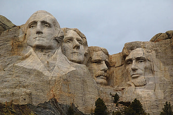 Mount Rushmore, Summer destination, Presidents in stone, Nature's wonder HD wallpaper