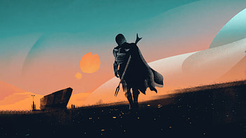 The Mandolarian Artwork , the-mandalorian-season-4, the-mandalorian, tv-shows, artwork, artist, digital-art, star-wars, behance HD wallpaper