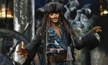 Jack Sparrow Fanart , jack-sparrow, artist, artwork, digital-art, johnny-depp, artstation HD wallpaper