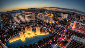 Las Vegas Skyline, , Nighttime charm, Mesmerizing views HD wallpaper