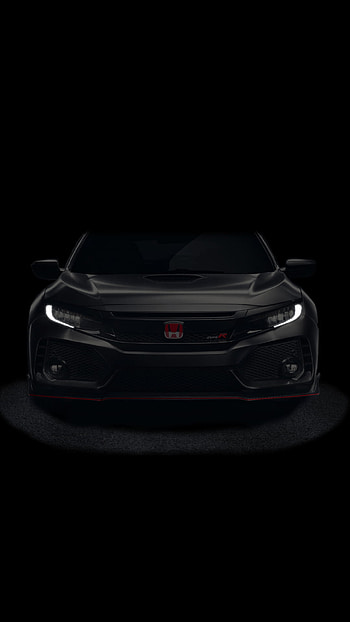 Honda Type R , Honda Civic Black HD phone wallpaper
