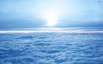 Above The Blue Clouds HD wallpaper