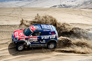 X-Raid MINI JCW, Rally Raid HD wallpaper