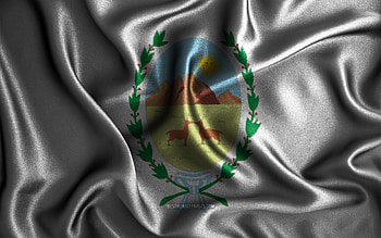 San Luis flag, , silk wavy flags, Argentine provinces, Day of San Luis, fabric flags, Flag of San Luis, 3D art, San Luis, Provinces of Argentina, San Luis 3D flag, Argentina HD wallpaper