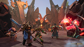 Epic Smite 2 Battle - Ultra, video game, Smite 2 HD wallpaper