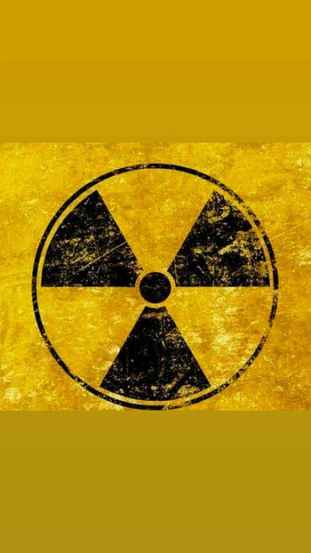 Rad sign, fallout shelter sign, nuclear warning HD phone wallpaper