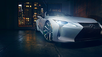 Lexus LC Convertible Concept 2019 HD wallpaper