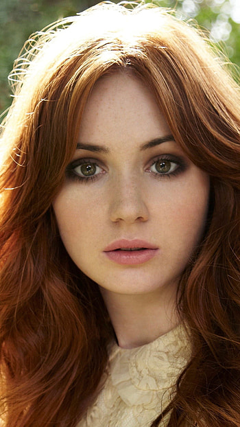 Karen Gillan, hollywood actress, model HD phone wallpaper