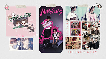 STRAYKIDS - MINSUNG - VER 2, Stray kids, K-pop, collage HD wallpaper