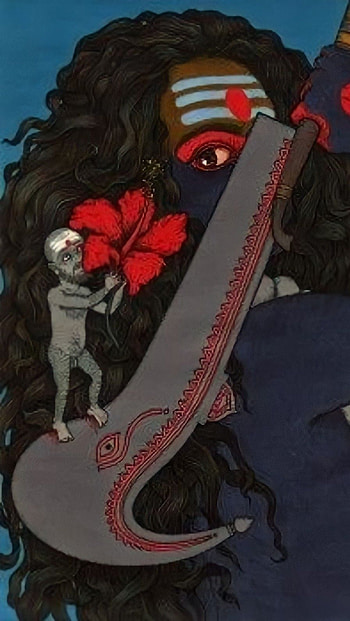 Kali, maa, goddess HD phone wallpaper