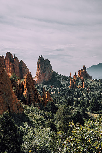 Nature, Trees, Mountains, Rocks, Relief, Rocky HD phone wallpaper