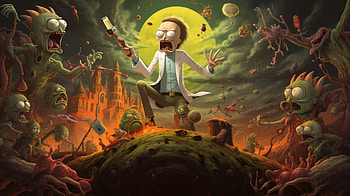 Rick or Morty?, TV Show, Rick and Morty HD wallpaper
