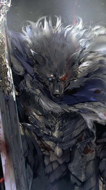 Blaidd — Half‑Wolf (Elden Ring), video game, Elden Ring HD phone wallpaper